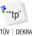 Logo TÜV/DEKRA arge tp 21 GbR 