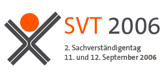 2. Sachverständigentag 11. und 12. September 2006